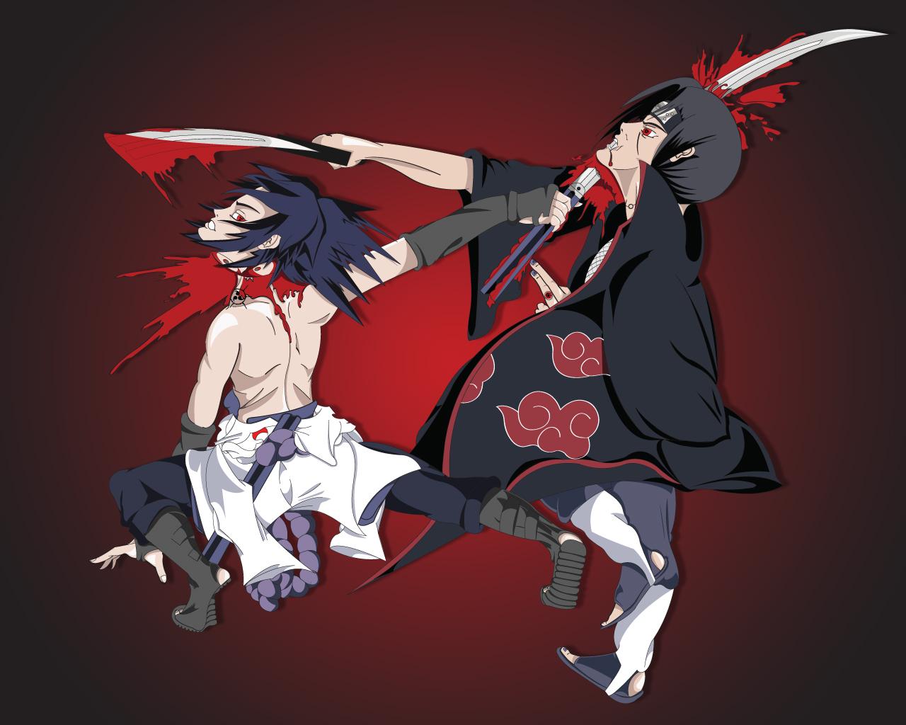 Sasuke против Итачи